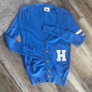 Forever 21 Blue Sweater Cardigan 🎄
